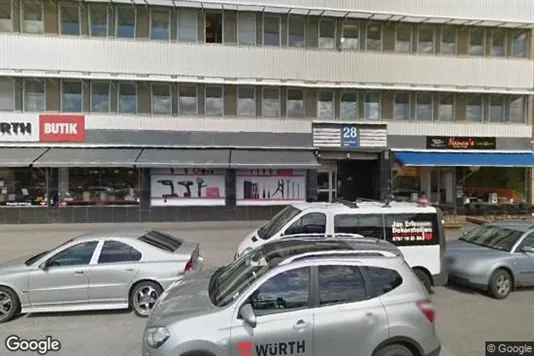 Kontorslokaler att hyra i Hammarbyhamnen - Bild från Google Street View