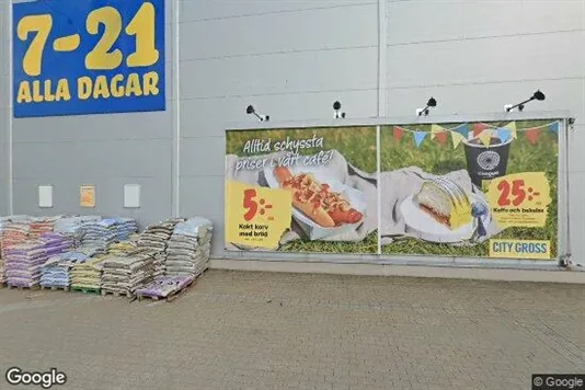 Affärslokaler att hyra i Ljungby - Bild från Google Street View