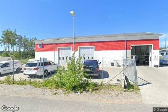 Industrilokaler till försäljning i Håbo - Bild från Google Street View