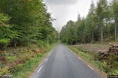 Fastighetsmarker till försäljning i Olofström - Bild från Google Street View
