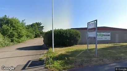 Lagerlokaler att hyra i Ängelholm - Bild från Google Street View