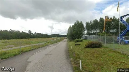 Fastighetsmarker till försäljning i Olofström - Bild från Google Street View