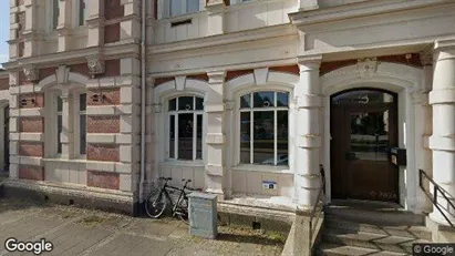 Kontorslokaler till försäljning i Falkenberg - Bild från Google Street View