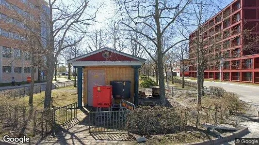 Lagerlokaler att hyra i Upplands Väsby - Bild från Google Street View