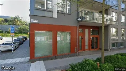 Affärslokaler att hyra i Hammarbyhamnen - Bild från Google Street View