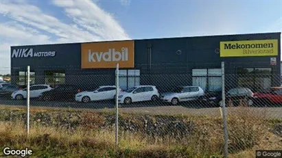 Industrilokaler till försäljning i Laholm - Bild från Google Street View