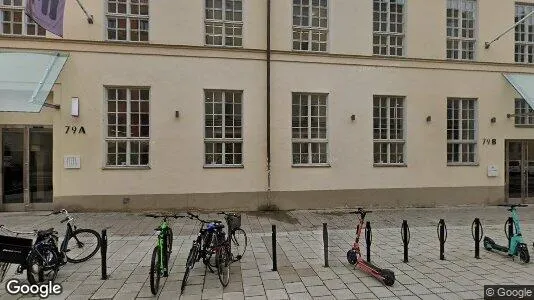 Kontorslokaler att hyra i Södermalm - Bild från Google Street View