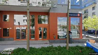 Affärslokaler att hyra i Hammarbyhamnen - Bild från Google Street View