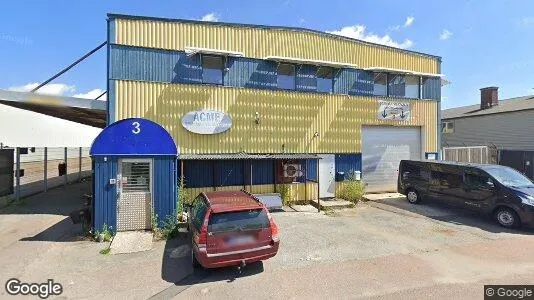 Lagerlokaler till försäljning i Lundby - Bild från Google Street View