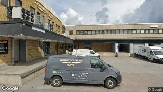 Lagerlokaler att hyra i Hammarbyhamnen - Bild från Google Street View