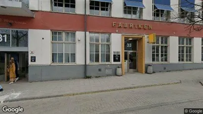 Kontorslokaler att hyra i Hammarbyhamnen - Bild från Google Street View