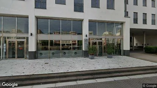 Affärslokaler att hyra i Hammarbyhamnen - Bild från Google Street View