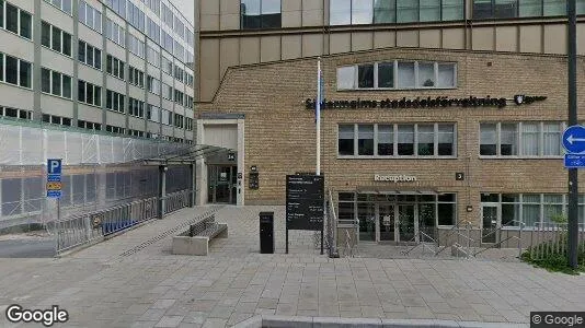 Kontorslokaler att hyra i Hammarbyhamnen - Bild från Google Street View