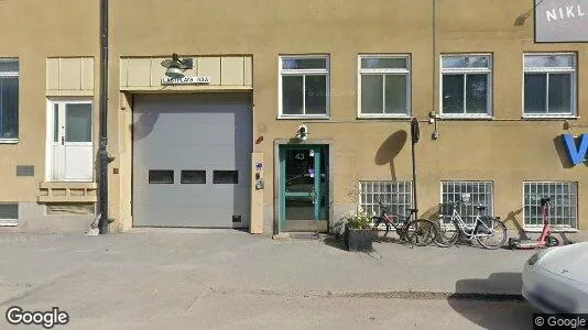Kontorslokaler att hyra i Hammarbyhamnen - Bild från Google Street View