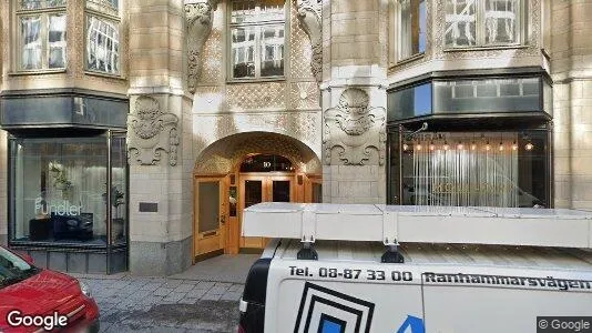 Kontorslokaler att hyra i Östermalm - Bild från Google Street View