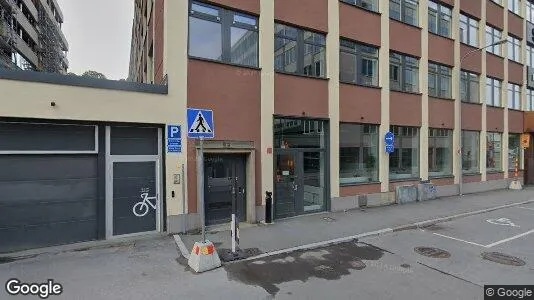 Kontorslokaler att hyra i Hammarbyhamnen - Bild från Google Street View