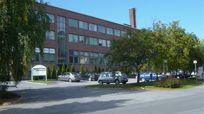 Ljust kontor med fin utsikt