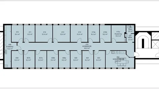 Kontorslokaler att hyra i Vallentuna - foto 4