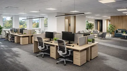 Nyrenoverat kontor med fantastiskt ljusinsläpp och utmärkt ventilation.