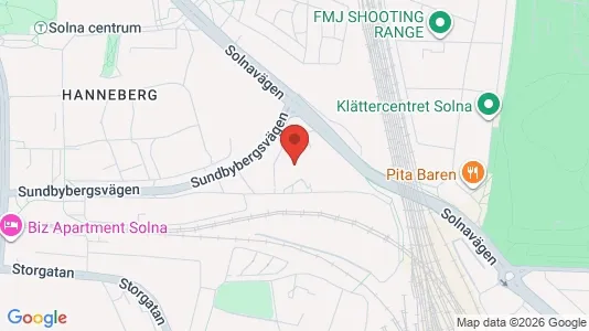 Kontorslokaler att hyra i Solna - Bild från Google Street View