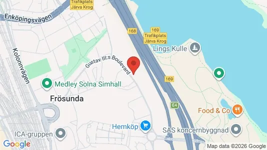 Kontorslokaler att hyra i Solna - Bild från Google Street View