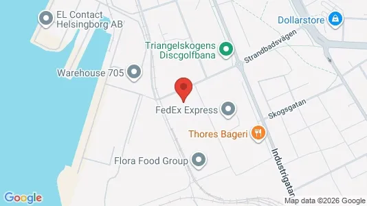 Kontorslokaler att hyra i Helsingborg - Bild från Google Street View