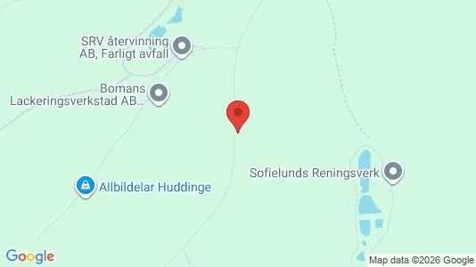 Lagerlokaler att hyra i Huddinge - Bild från Google Street View