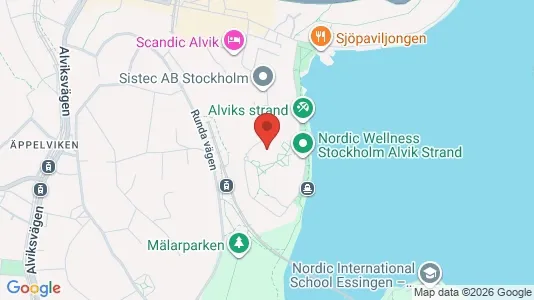 Kontorslokaler att hyra i Västerort - kort over placeringen