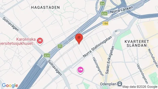 Kontorslokaler att hyra i Vasastan - Bild från Google Street View