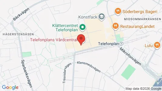 Kontorslokaler att hyra i Söderort - kort over placeringen