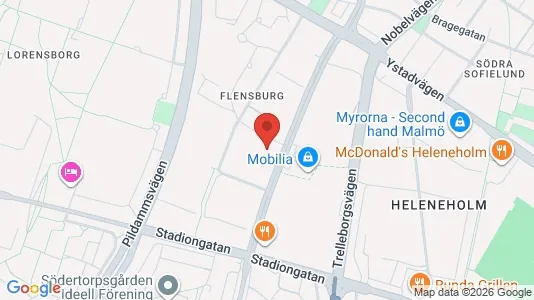 Kontorslokaler att hyra i Malmö Centrum - Bild från Google Street View