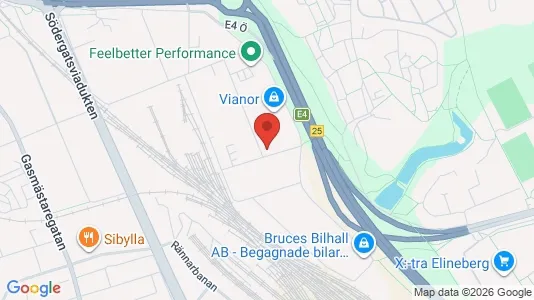Kontorslokaler att hyra i Helsingborg - Bild från Google Street View