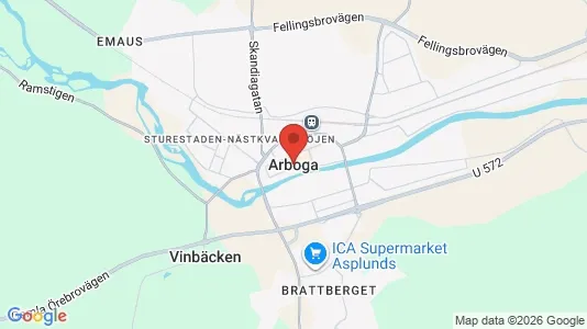 Kontorslokaler att hyra i Arboga - Bild från Google Street View