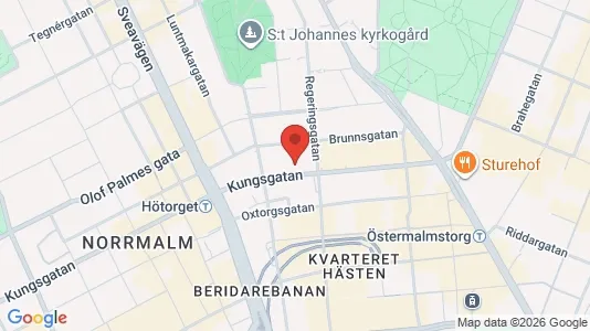 Kontorslokaler att hyra i Stockholm Innerstad - Bild från Google Street View