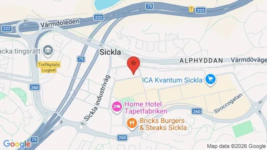 Affärslokaler att hyra i Område ej specificerat - kort over placeringen