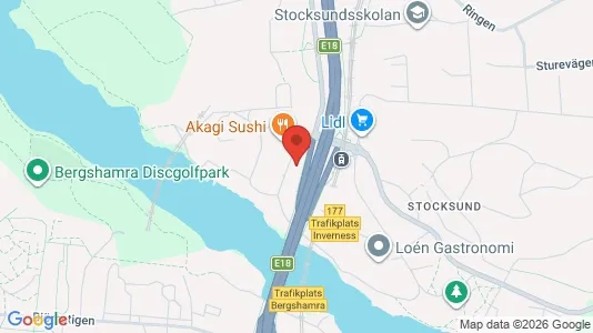 Kontorslokaler att hyra i Danderyd - kort over placeringen
