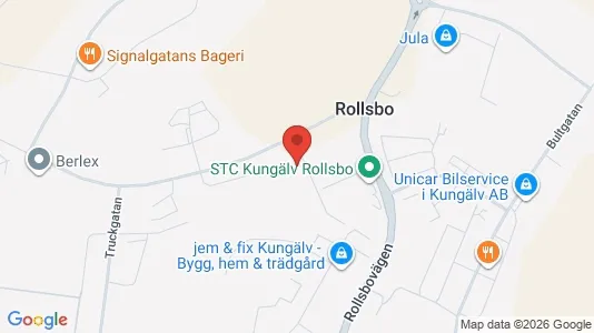 Kontorslokaler att hyra i Kungälv - Bild från Google Street View