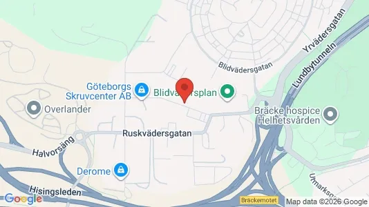 Lagerlokaler att hyra i Västra hisingen - Bild från Google Street View