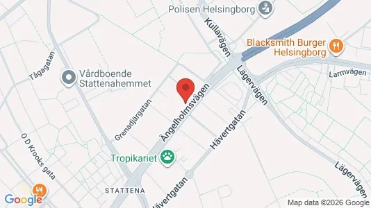 Kontorslokaler att hyra i Helsingborg - Bild från Google Street View