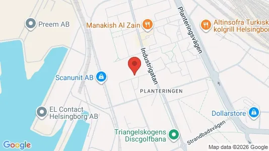 Kontorslokaler att hyra i Helsingborg - Bild från Google Street View