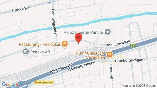 Kontorslokaler att hyra i Partille - Bild från Google Street View