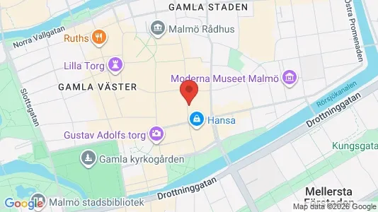Kontorslokaler att hyra i Malmö Centrum - Bild från Google Street View