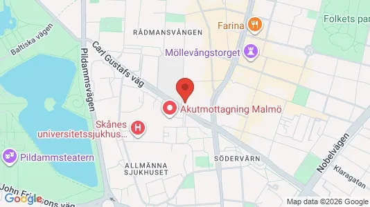Kontorslokaler att hyra i Malmö Centrum - Bild från Google Street View