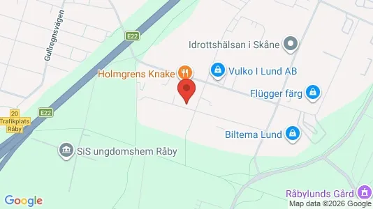 Affärslokaler att hyra i Lund - Bild från Google Street View