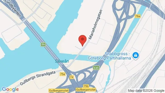 Kontorslokaler att hyra i Göteborg Östra - Bild från Google Street View