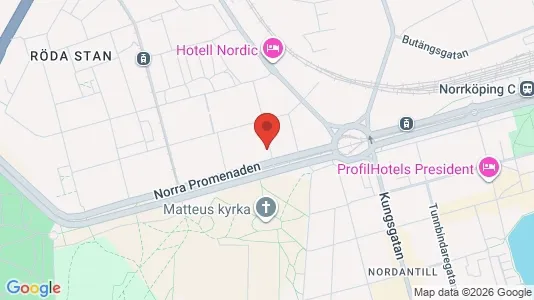 Kontorslokaler att hyra i Norrköping - Bild från Google Street View