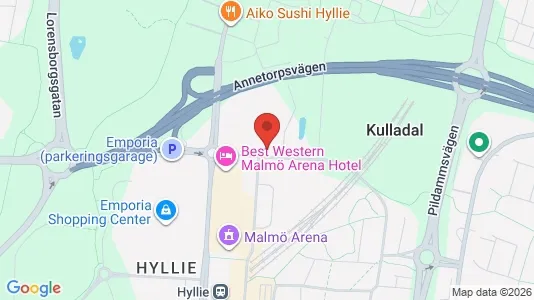 Kontorslokaler att hyra i Hyllie - Bild från Google Street View