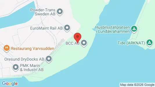 Industrilokaler att hyra i Landskrona - Bild från Google Street View