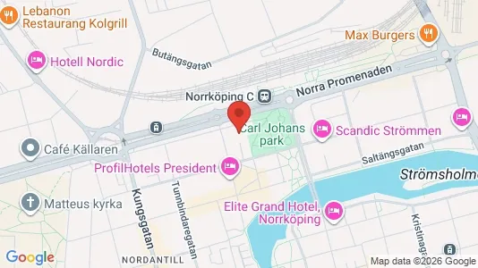Kontorslokaler att hyra i Norrköping - Bild från Google Street View