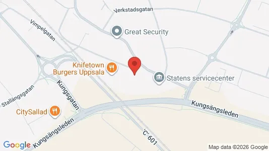 Kontorslokaler att hyra i Uppsala - Bild från Google Street View